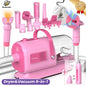 【Geoorood】 Geoorood Dog Grooming All-In-One Kit with Vacuum Brush 2.5L Large Pog, Stainless Steel Blades Lightweight Design 13Kpa Suction Force Portable Cleaning Set #Summervibes #Petlovers