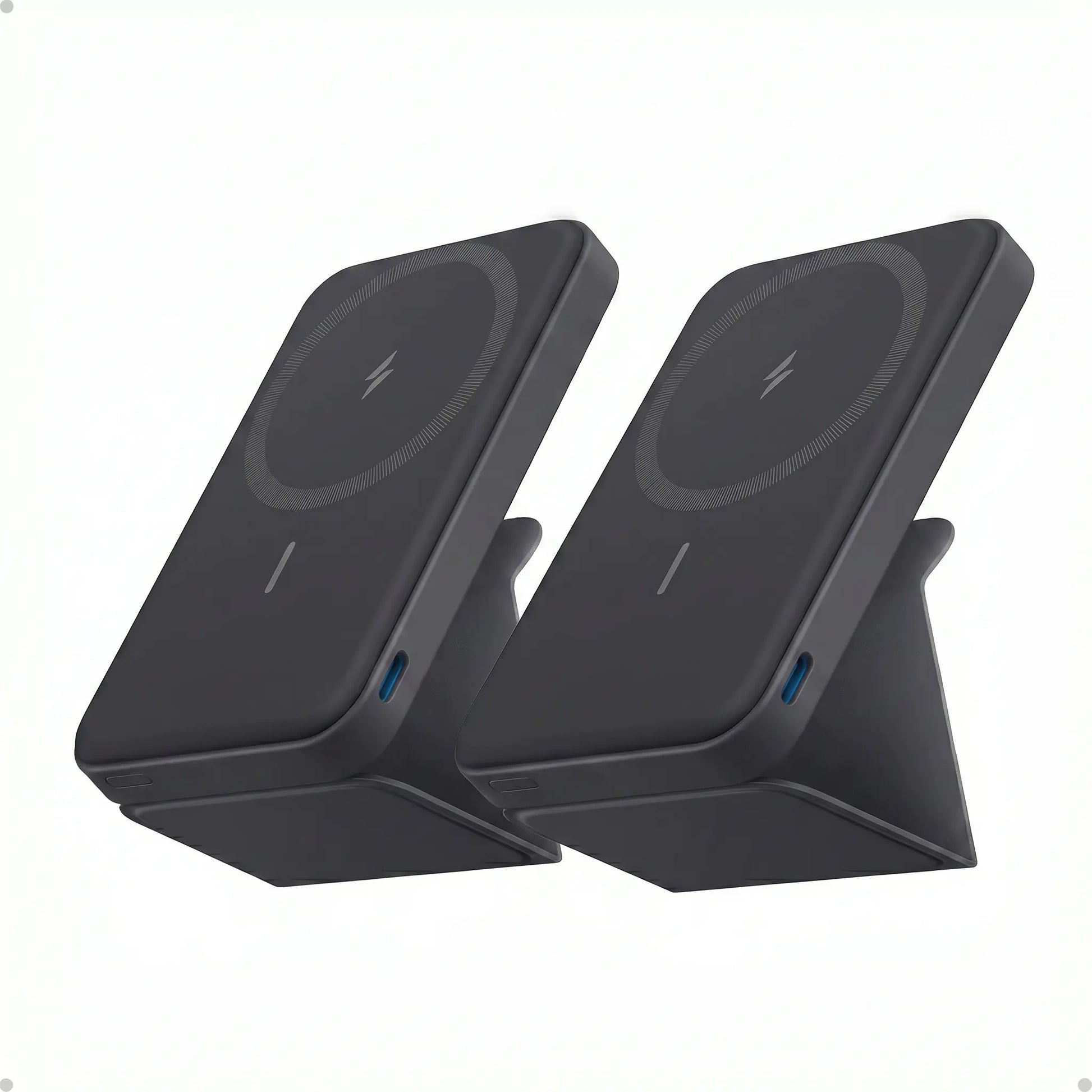#Summervibes Anker Magnetic Power Bank, Built-In Foldable Stand, USB-C Port on the Side, 5,000Mah Capacity, Perfectly Compatible with Iphone 17/16/15/14/13 Series Summervibes