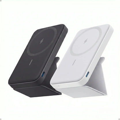 #Summervibes Anker Magnetic Power Bank, Built-In Foldable Stand, USB-C Port on the Side, 5,000Mah Capacity, Perfectly Compatible with Iphone 17/16/15/14/13 Series Summervibes