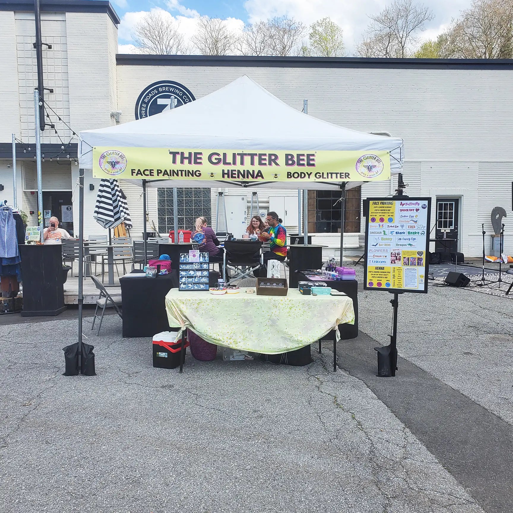 Milweb1 Tent Vinyl Banners