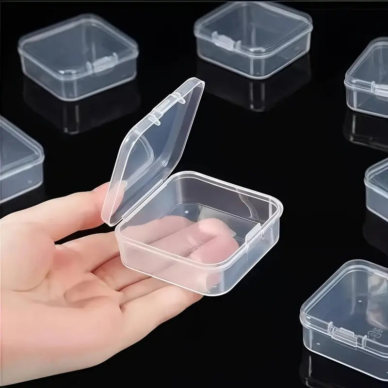 31Pcs Plastic Storage Box Set, Jewelry Organizer, Sturdy Storage Organizer, Jewelry Storage Unit, Bead Container, Rectangular Durable Material, Perfect for DIY Jewelry, Valentine'S Gift