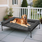 #Summervibes #Petlovers Veehoo Orthopedic Elevated Pet Bed – Joint Support & Anxiety Relief Calming Dog Couch with Soft Bolster Cushion | Healthy Deep Sleep, Breathable Mesh & Washable Cover