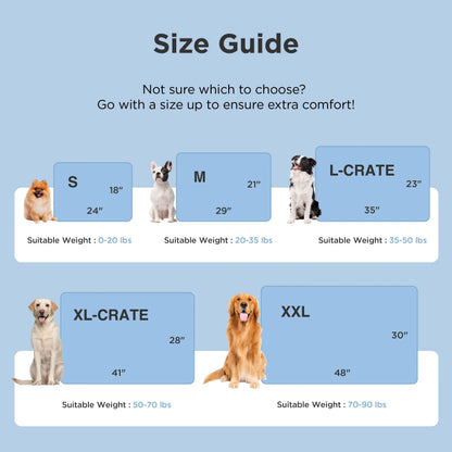 Bedsure Cooling Thin & Thick Mat for Dogs – Q-MAX>0.4 Washable Pet Cooling Pad, No Gel, No Electric, Non-Slip Summer Crate Bed for Large Dogs Summervibes