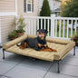 #Summervibes #Petlovers Veehoo Orthopedic Elevated Pet Bed – Joint Support & Anxiety Relief Calming Dog Couch with Soft Bolster Cushion | Healthy Deep Sleep, Breathable Mesh & Washable Cover