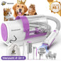 【Geoorood】 Geoorood Dog Grooming All-In-One Kit with Vacuum Brush 2.5L Large Pog, Stainless Steel Blades Lightweight Design 13Kpa Suction Force Portable Cleaning Set #Summervibes #Petlovers