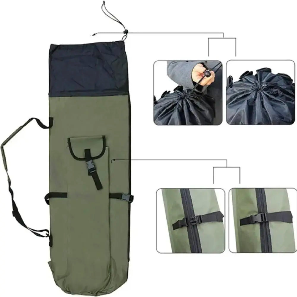 Multi-Function Fishing Pole Bag, Portable Fishing Tool Organizing Bag, Outdoor Sport Fishing Accessory #GLOBAL PICKS