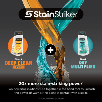 Shark Stainstriker Portable Carpet and Upholstery Cleaner - Spot, Stain, and Odor Eliminator - PX201