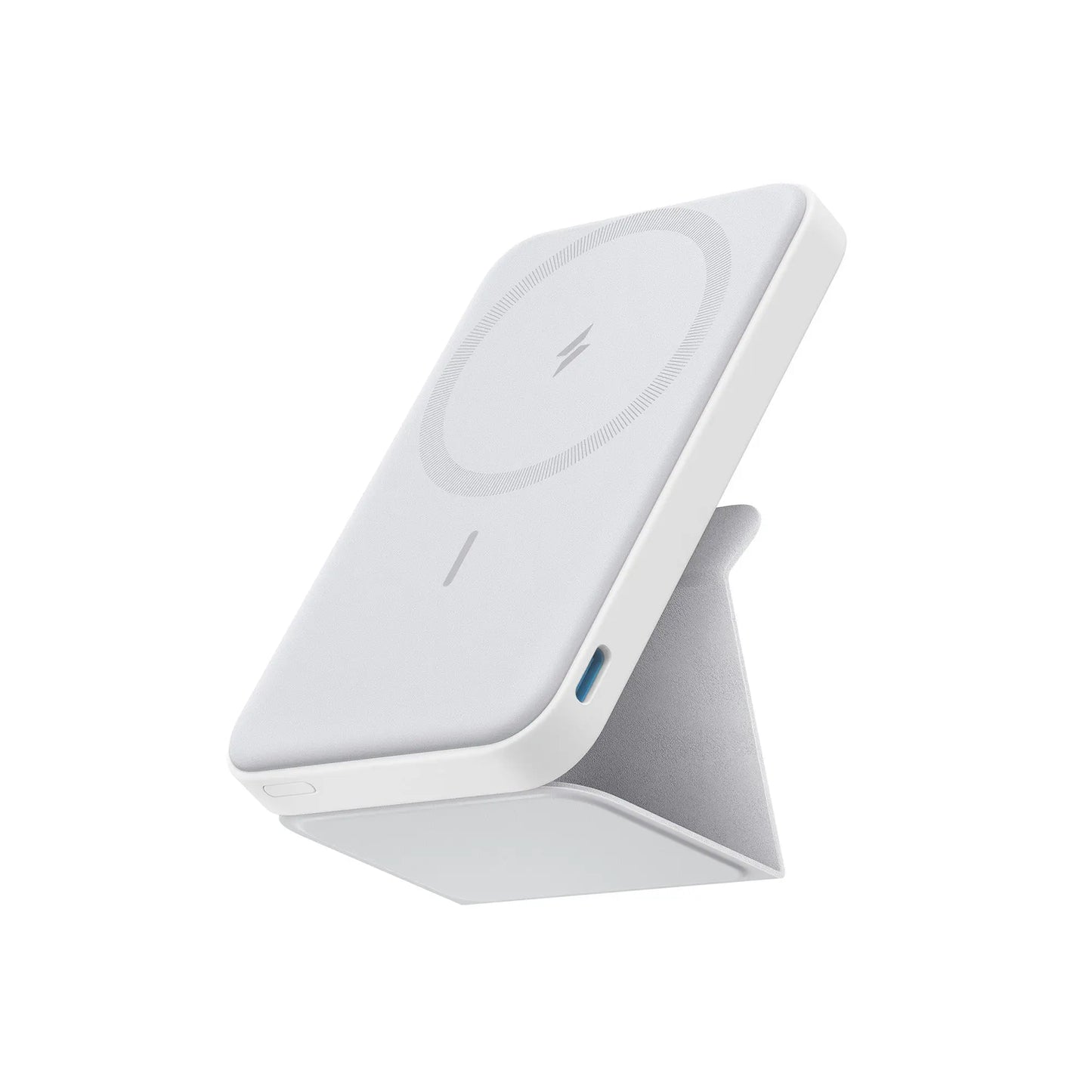#Summervibes Anker Magnetic Power Bank, Built-In Foldable Stand, USB-C Port on the Side, 5,000Mah Capacity, Perfectly Compatible with Iphone 17/16/15/14/13 Series Summervibes