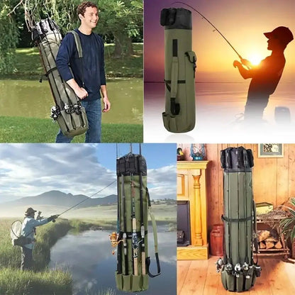 Multi-Function Fishing Pole Bag, Portable Fishing Tool Organizing Bag, Outdoor Sport Fishing Accessory #GLOBAL PICKS